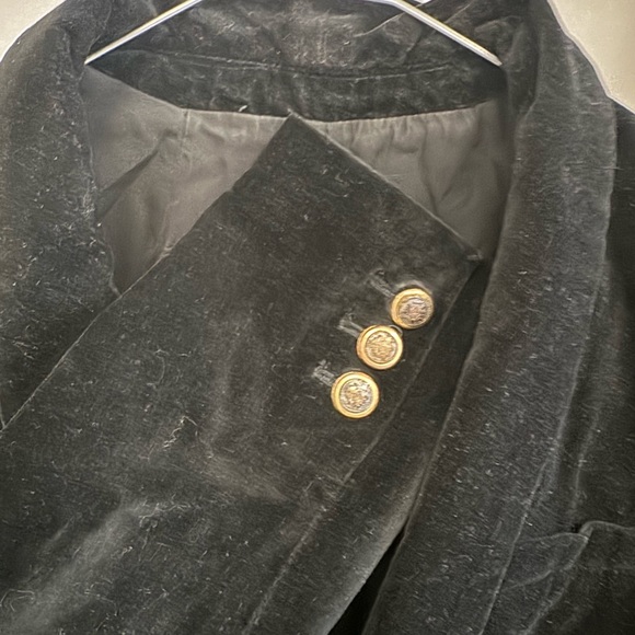 Banana Republic velvet black jacket - Picture 3 of 4